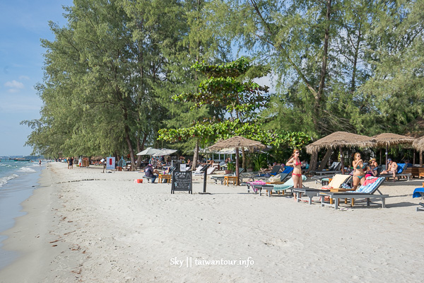 【Naia Resort】柬埔寨住宿推薦西港Otres Beach海景第一排