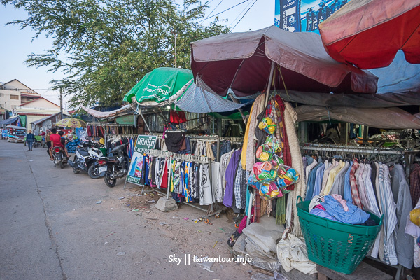 柬埔寨景點推薦-西港最大傳統市場【Phsar Leu Marker】
