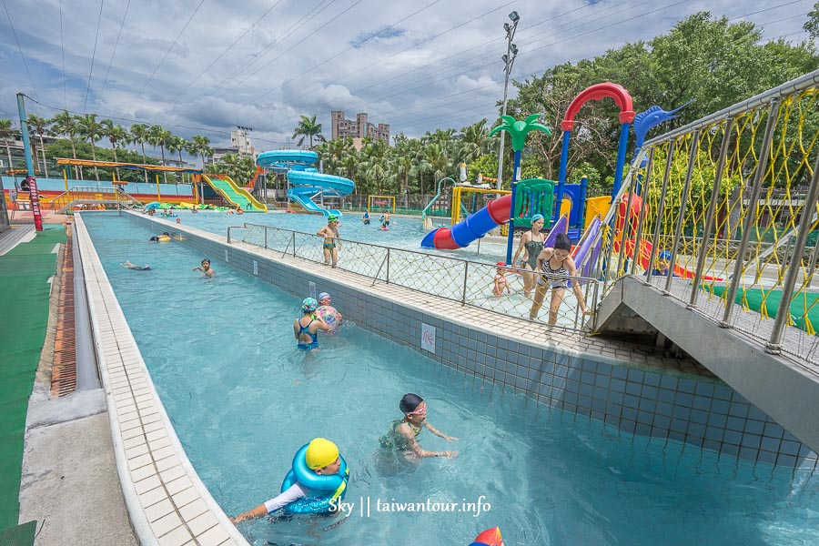 2022【玉成公園游泳池】台北南港親子景點滑水道.玩水開放
