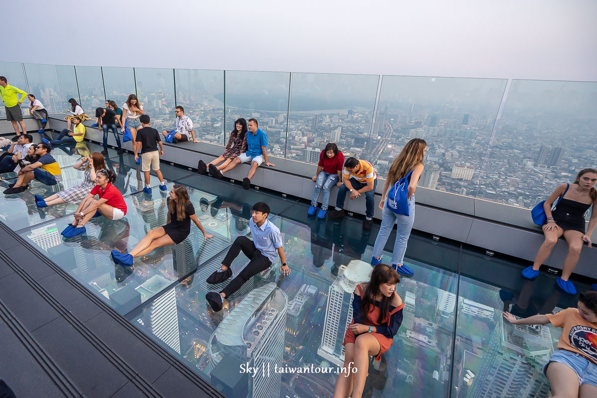 曼谷景點【Mahanakhon SkyWalk】king power全泰國最高360觀景台.門票價格.交通