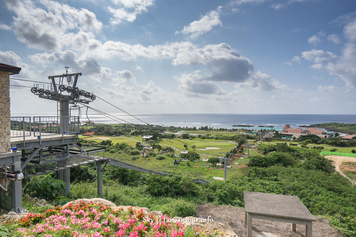 日本沖繩宮古島【The Shigiralift・Oceansky】360度登山纜車美景