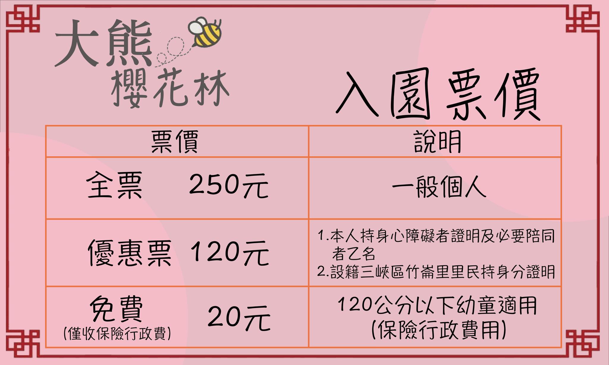 2024【三峽大熊櫻花林】交通方式.門票票價.接駁專車